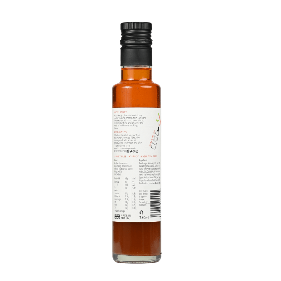 Nước xốt Salad Lucy’s – Lime & Chilli Asian (250ml)