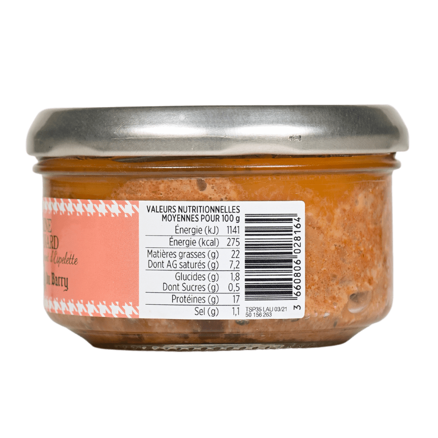 Pate Pháp – Thịt vịt, tiêu Espelette – Maison (140gr)