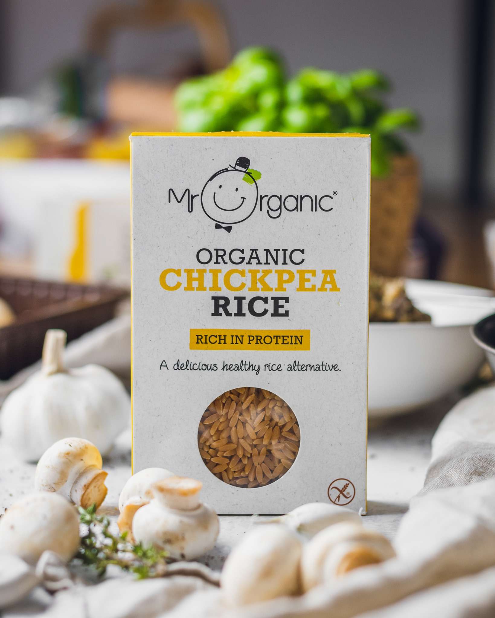 Gạo đậu gà hữu cơ Mr Organic – High Protein (250g)
