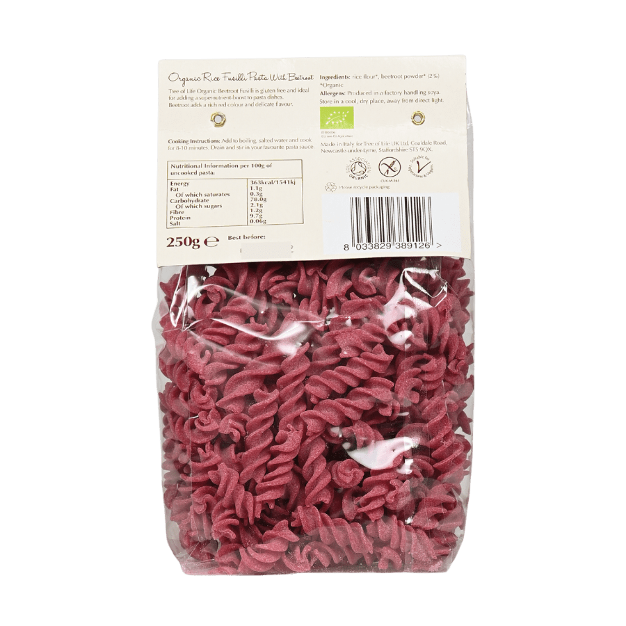 Nui xoắn củ cải đỏ hữu cơ – Tree of Life (250g)