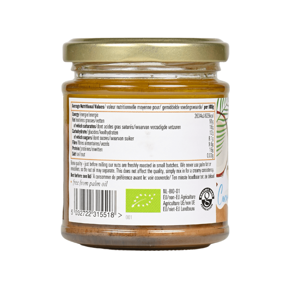Bơ hạnh nhân dừa hữu cơ – Biona Organic (170g)