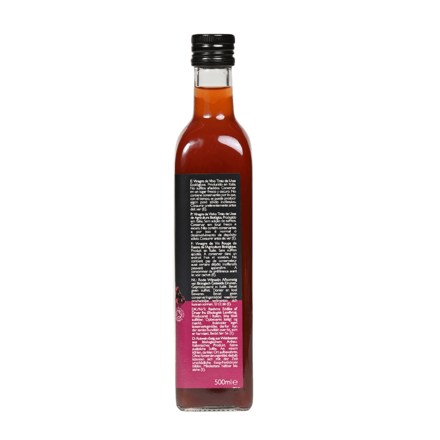 Giấm rượu vang đỏ hữu cơ – Clearspring (500ml)