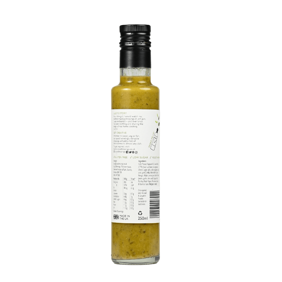 Nước xốt Salad Lucy’s – Green Pesto (250ml)