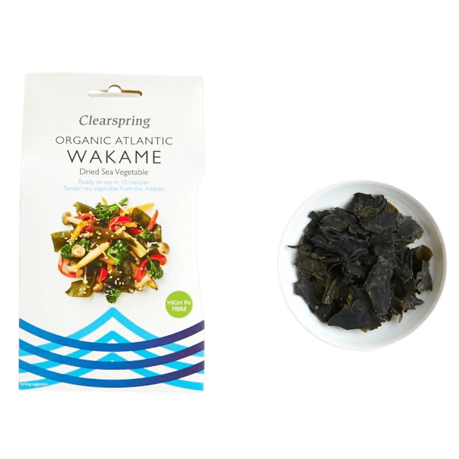 Rong biển hữu cơ Wakame – Clearspring (30g)