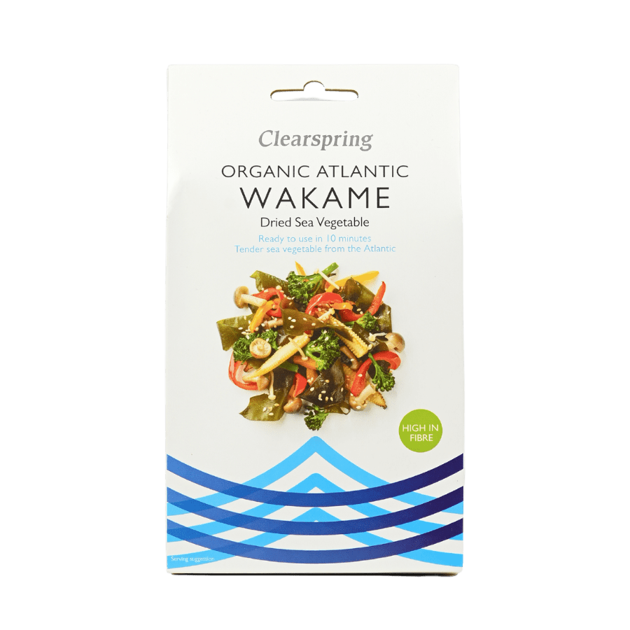 Rong biển hữu cơ Wakame – Clearspring (25g)