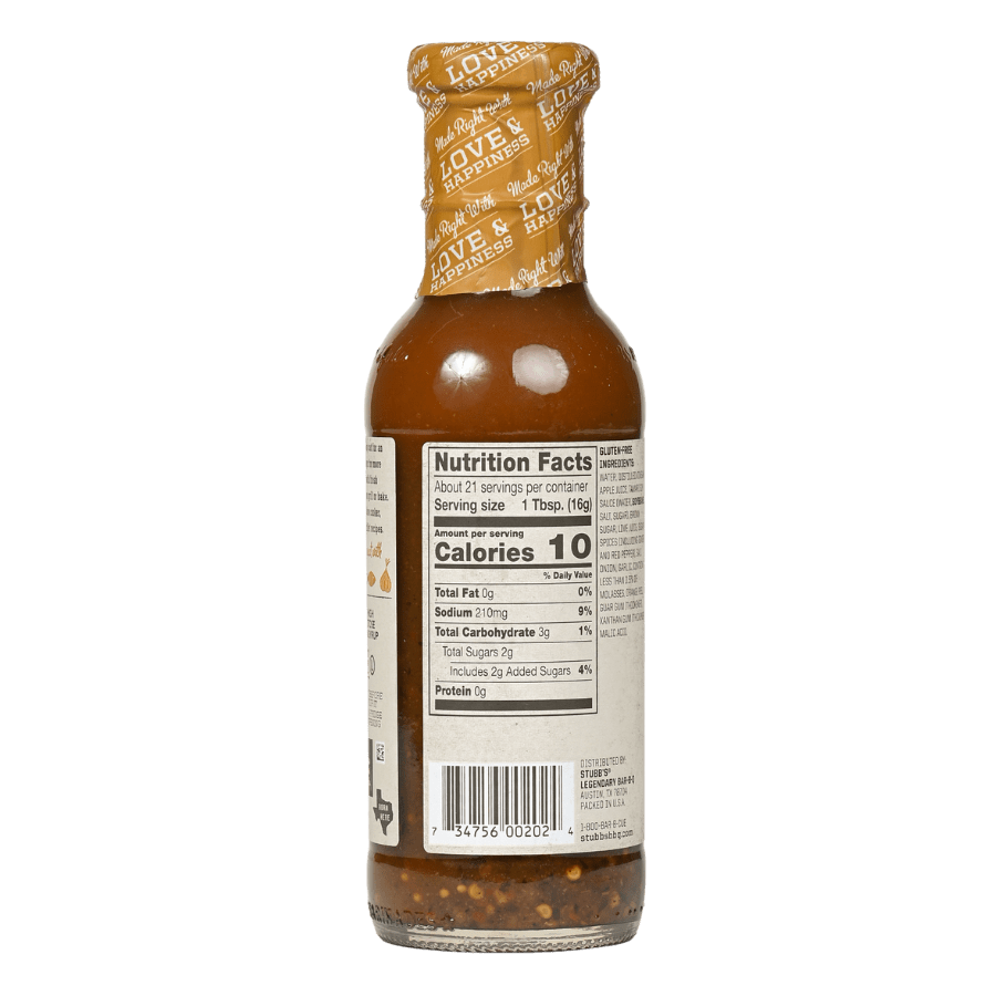 Nước xốt ít Calories – Chicken Marinade – Stubb’s (340g)