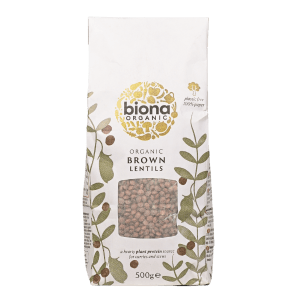 Đậu lăng nâu hữu cơ - Biona Organic (500g)