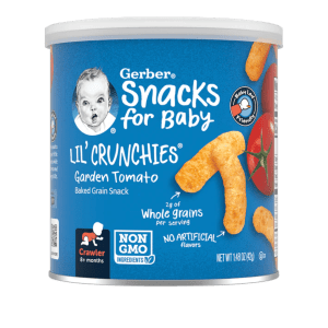 Bánh ăn dặm Gerber Lil Crunchies - Cà chua - 8 month+ (42g)