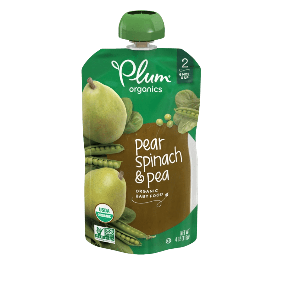 Trái cây nghiền hữu cơ mix rau củ Plum Organics (99g) – 6 month+