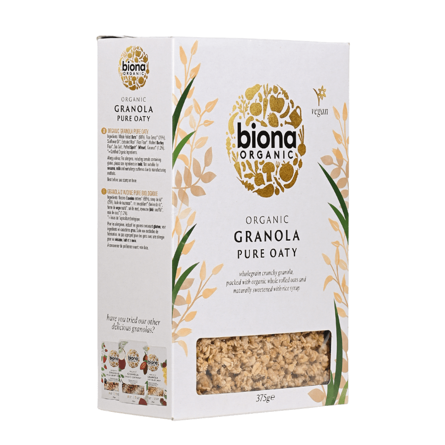 Granola hữu cơ – Yến mạch – Biona Organic (375g)
