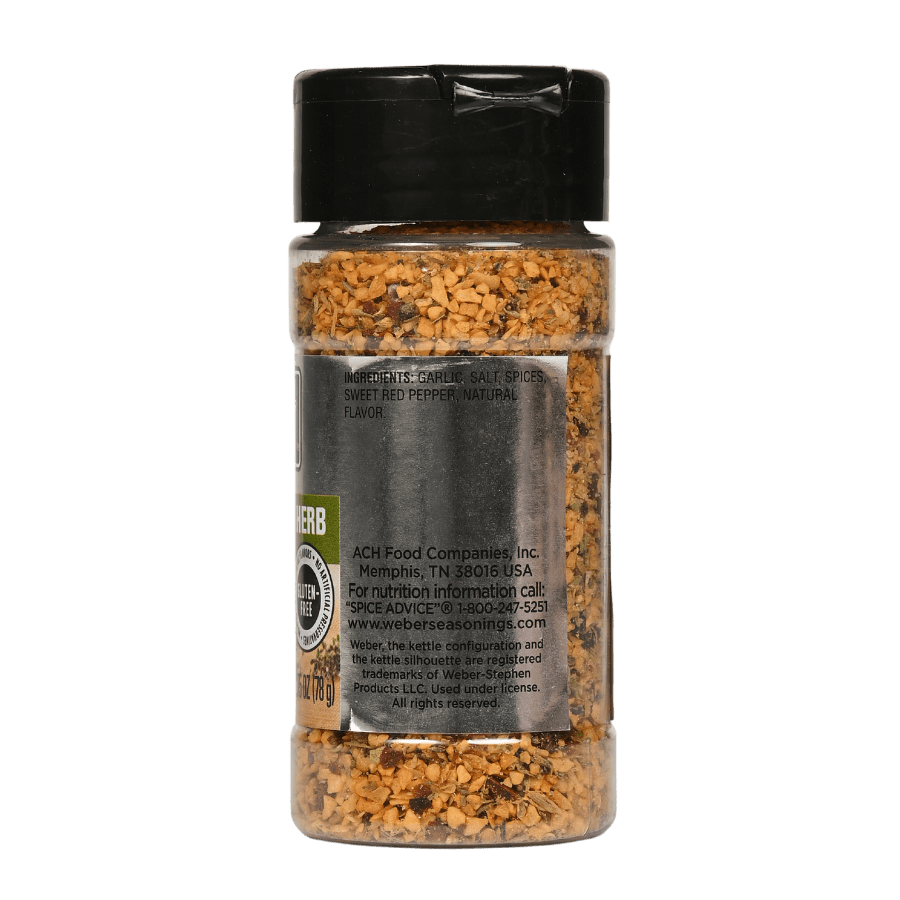 Gia vị ăn kiêng Weber – Roasted Garlic & Herb (78g)