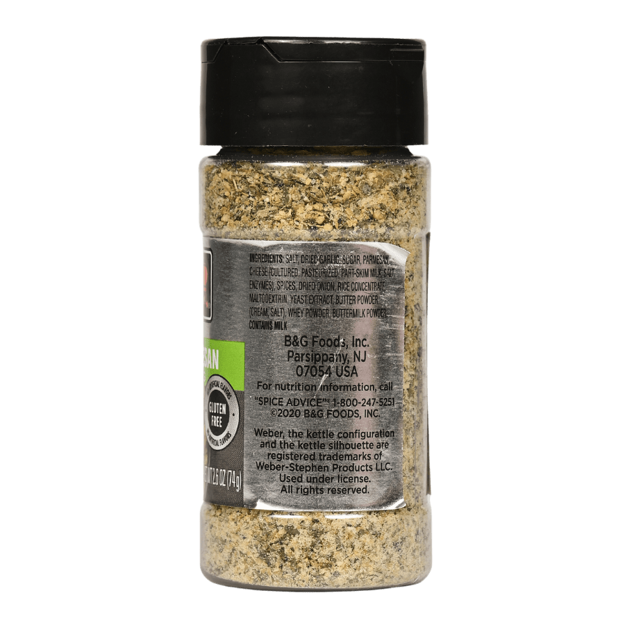 Gia vị ăn kiêng Weber – Garlic Parmesan (74g)