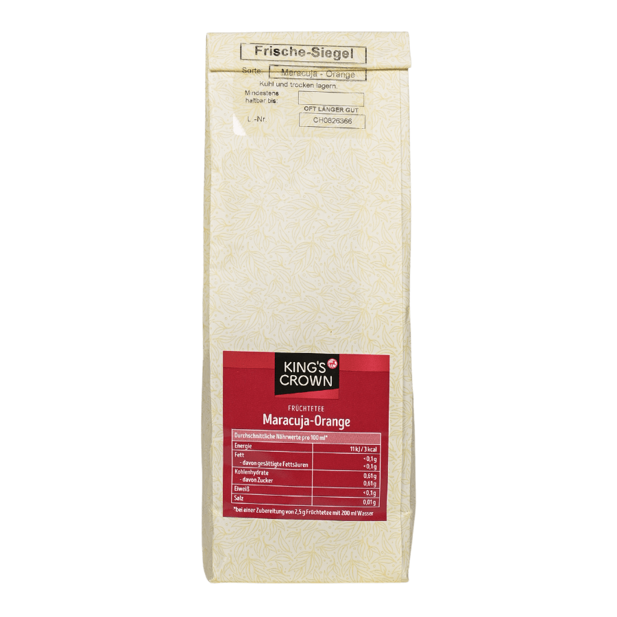 Trà trái cây King’s Crown – Cam và chanh dây (250g)