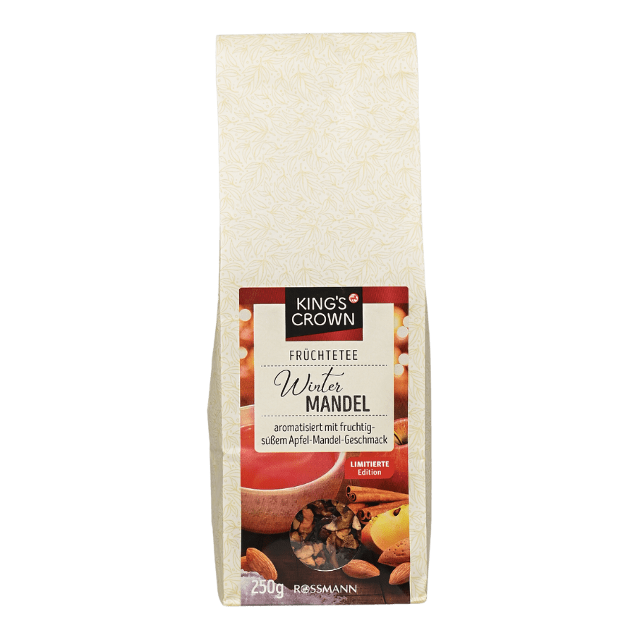 Trà trái cây King’s Crown – Quế, táo, hạnh nhân (250g)