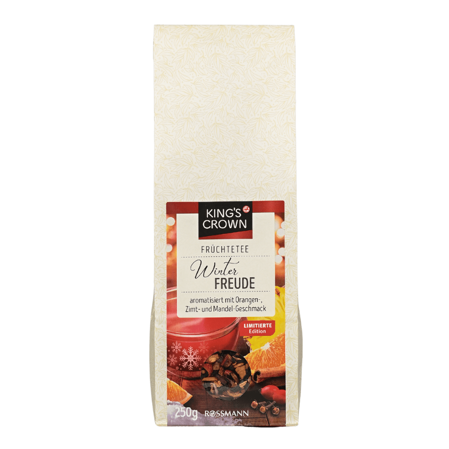 Trà trái cây King’s Crown – Quế, cam, dứa (250g)