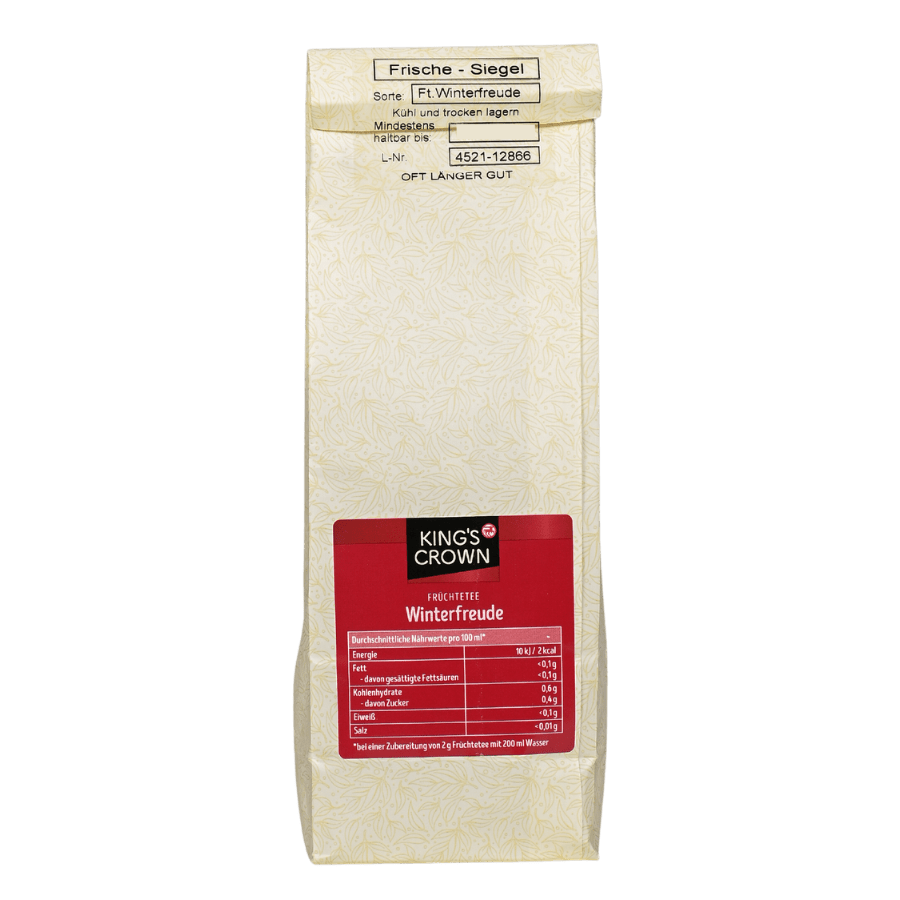 Trà trái cây King’s Crown – Quế, cam, dứa (250g)