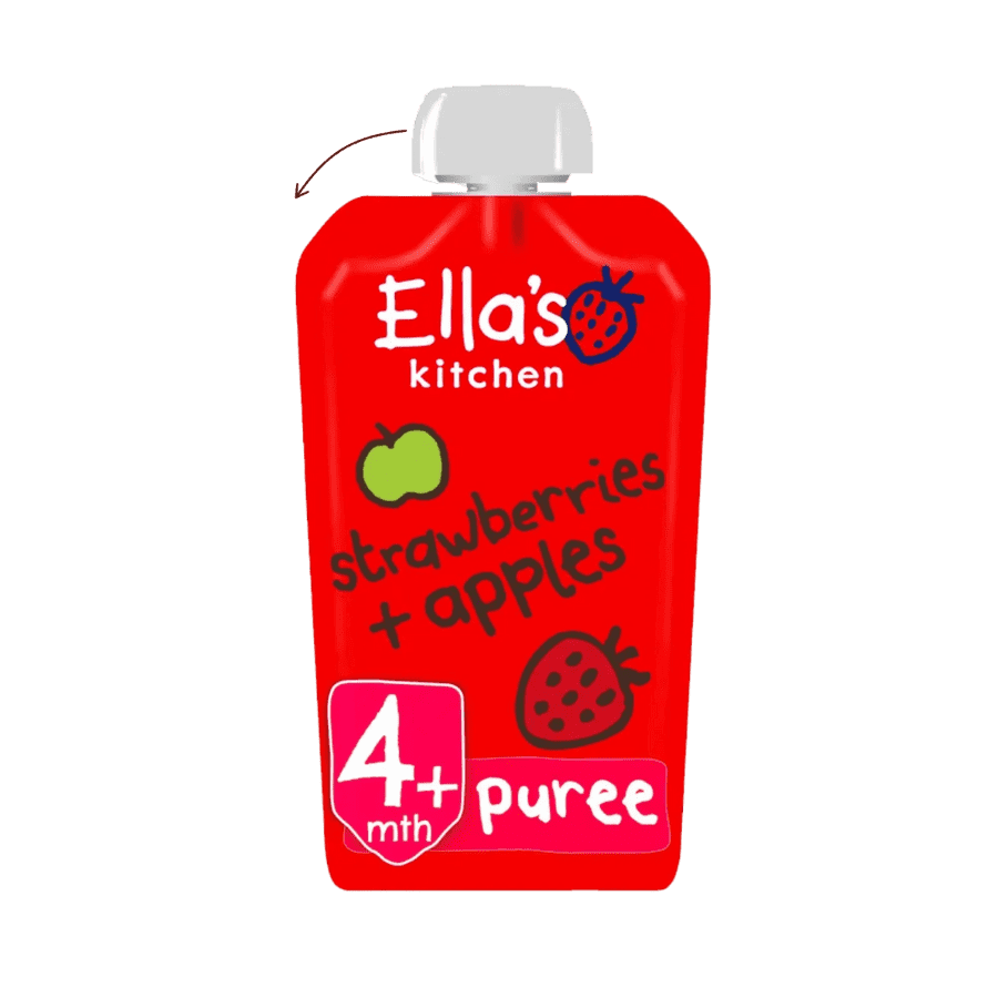 Trái cây nghiền hữu cơ Ella’s Kitchen (120g) – 4 month+