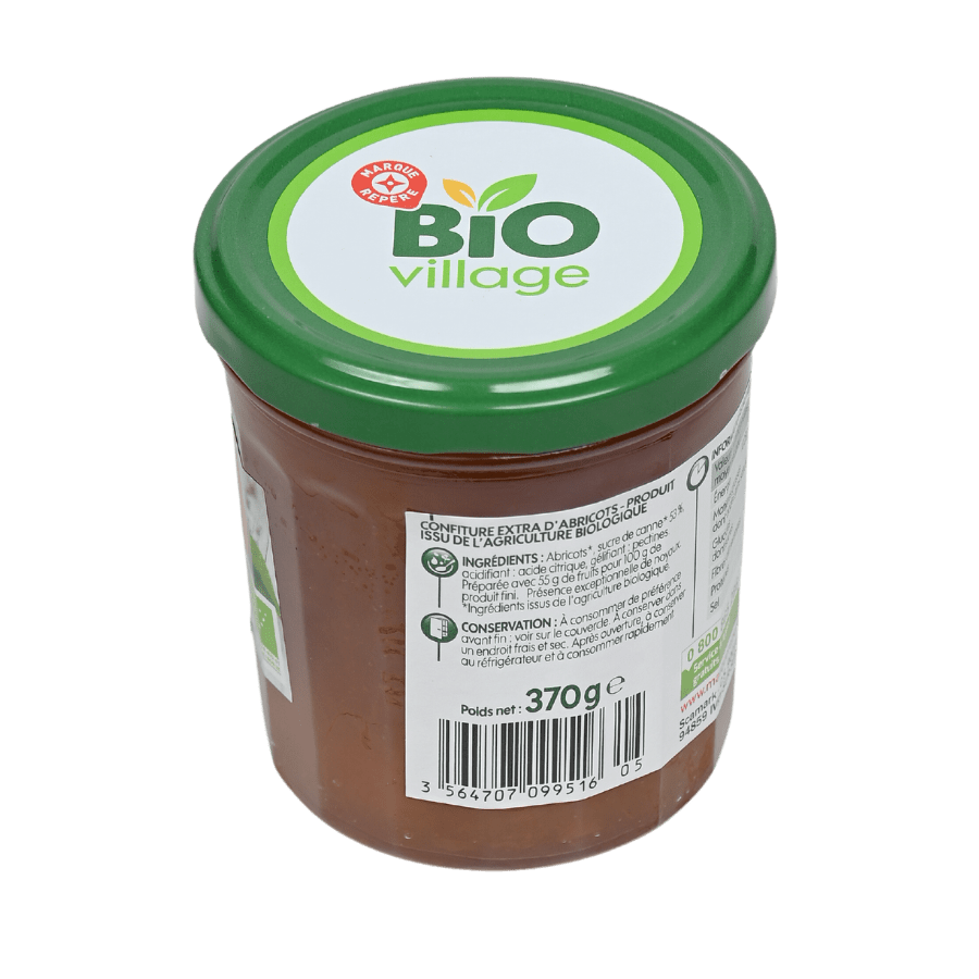 Mứt trái cây hữu cơ – Quả mơ – BiO village (370g)