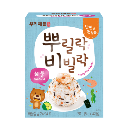 Gia vị rắc cơm Hàn Quốc – MiznCO – Hải sản (20g)