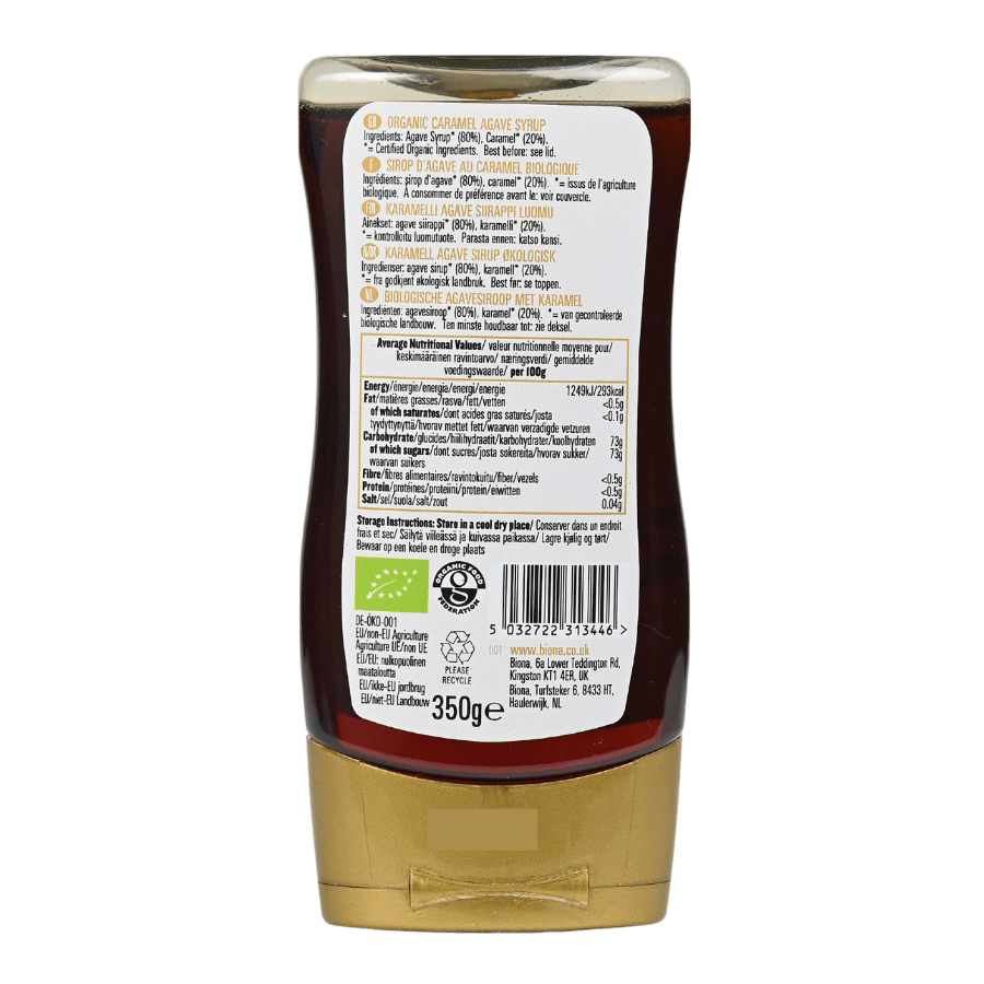Syrup hữu cơ – Mật cây thùa – Biona Organic (350g)