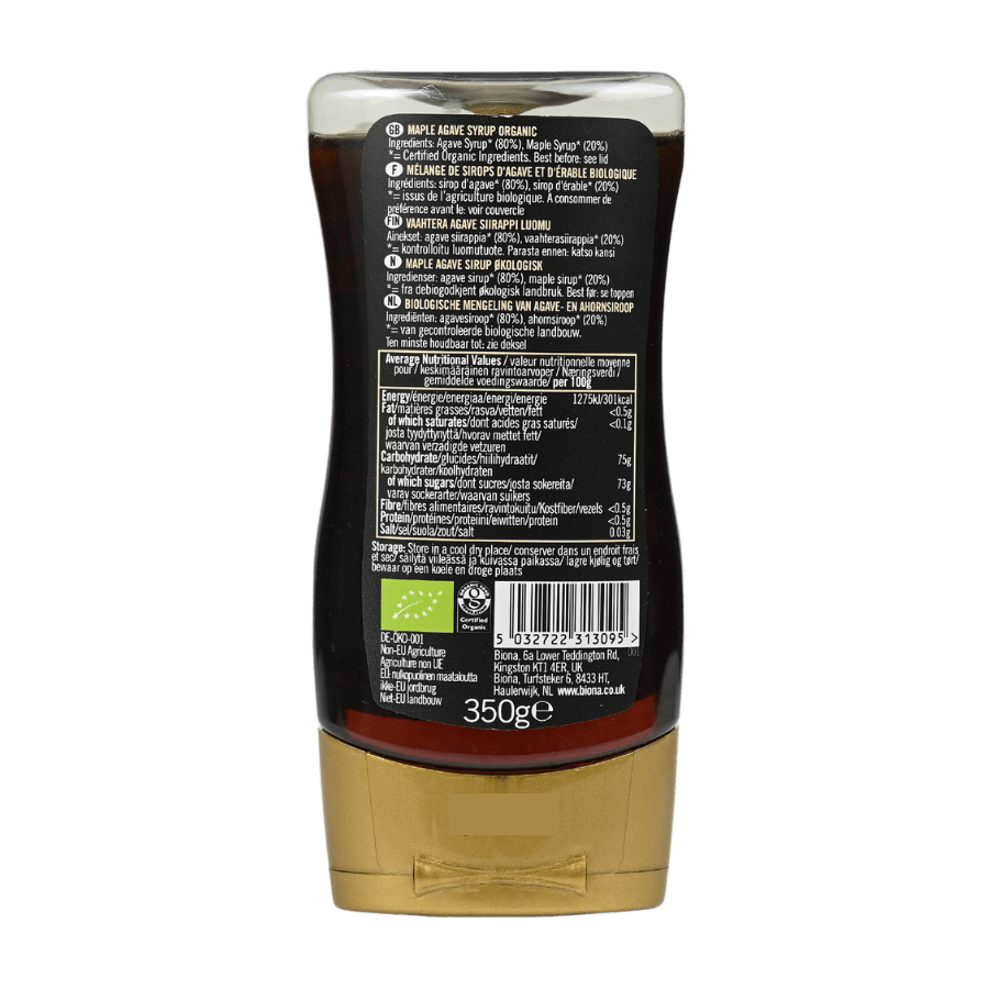 Syrup mật phong hữu cơ – Biona Organic (350g)