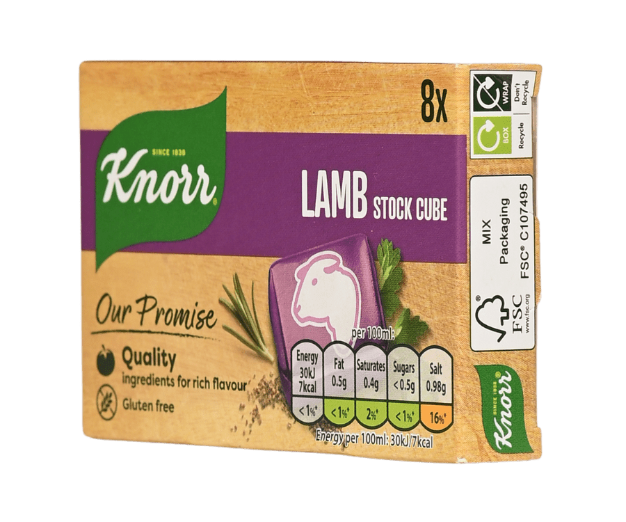 Viên gia vị hoàn chỉnh – Thịt cừu – Knorr (80g)