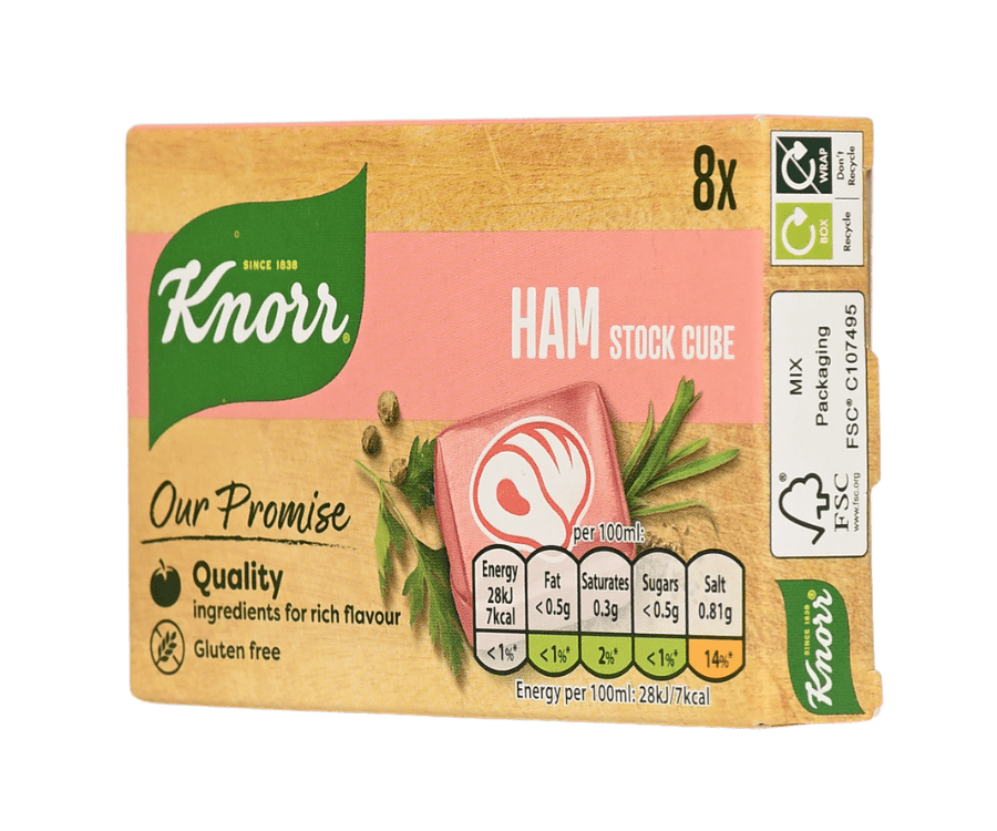 Viên gia vị hoàn chỉnh – Giăm bông – Knorr (80g)