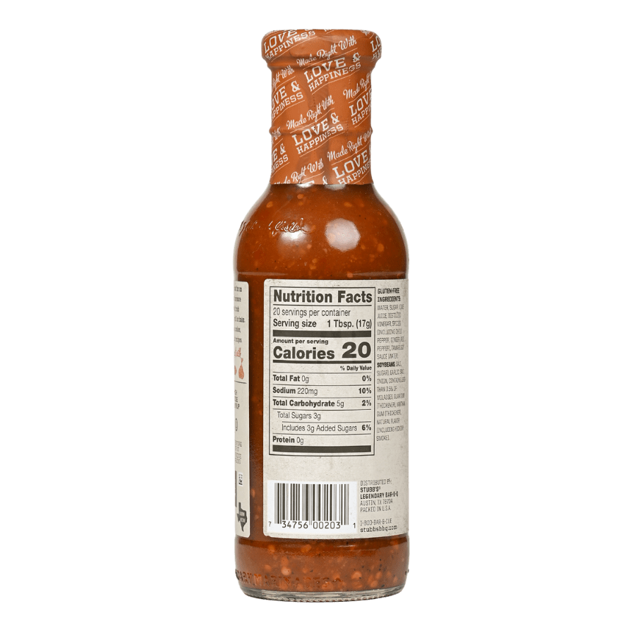 Nước xốt ít Calories – Pork Marinade – Stubb’s (340g)