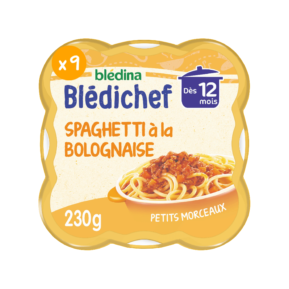 Cháo ăn dặm cho bé 12 tháng – Spaghetti sốt bò bằm (230g)