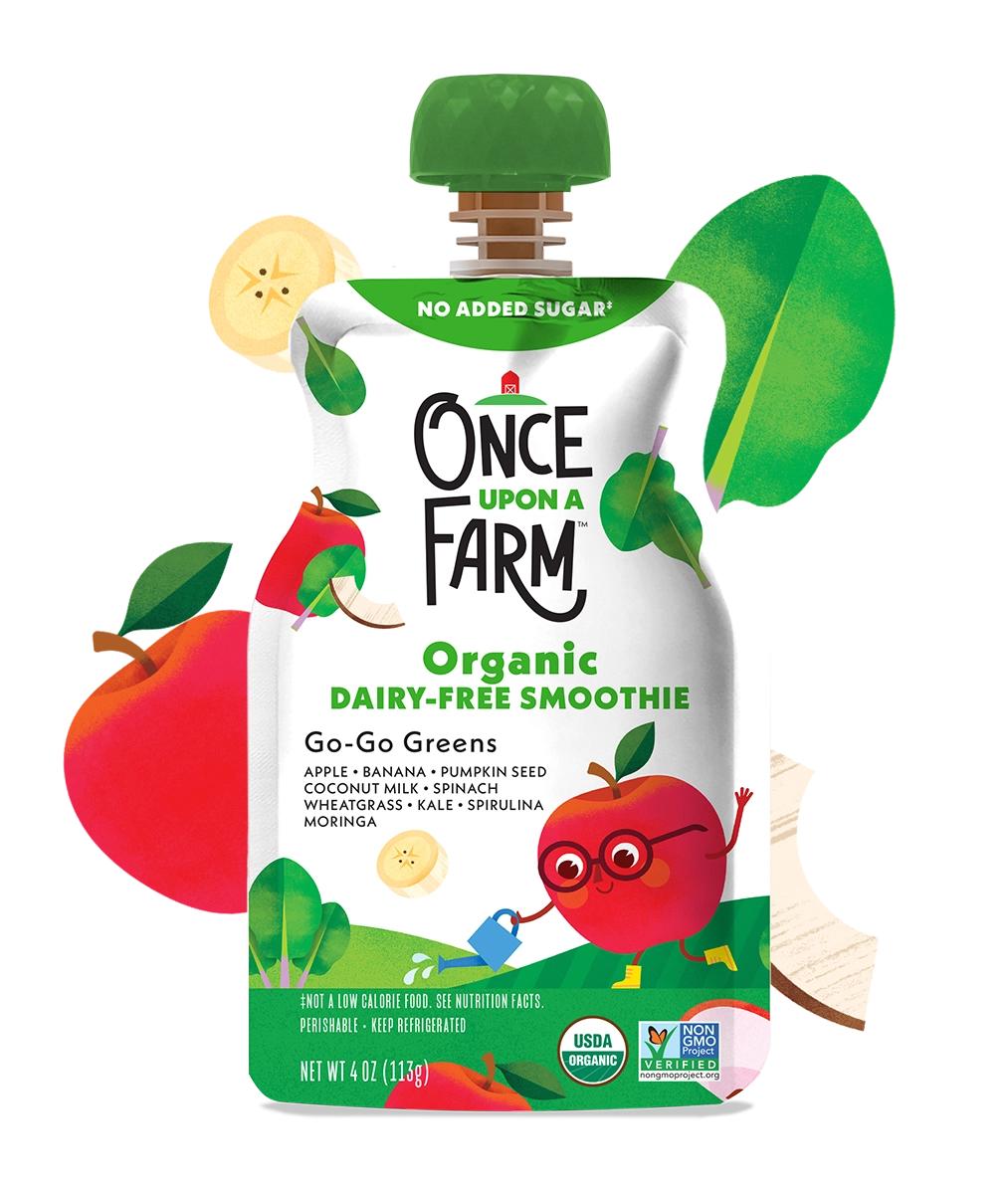 Sinh tố trái cây ép lạnh Once Farm – 12 month+ (99g)