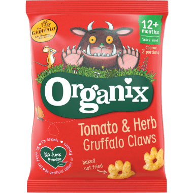 Bim bim ăn dặm Organix – Cà chua thảo mộc (60g) – 12 month+