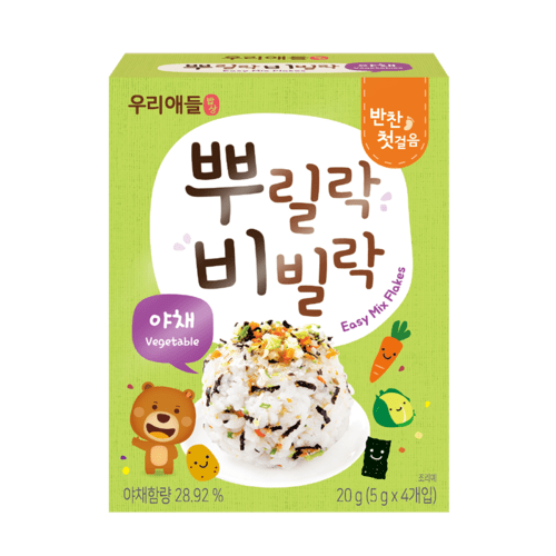Gia vị rắc cơm Hàn Quốc – MiznCO – Rau củ (20g)