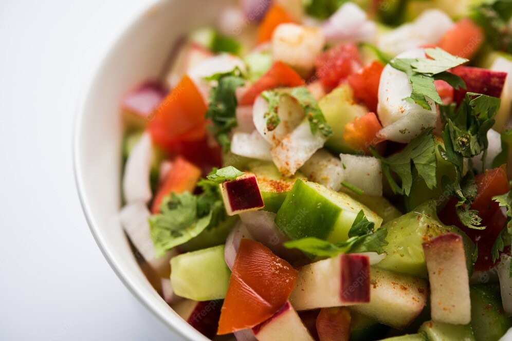 Vegan Kachumber salad