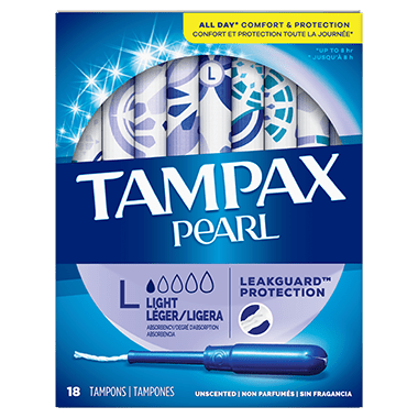 Tampon thấm hút nhẹ nhàng (L) – 18 miếng/ hộp