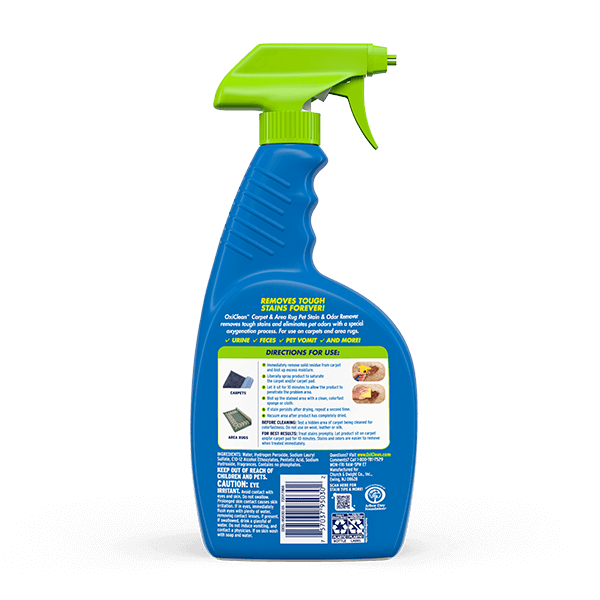 Xịt tẩy vết bẩn trên thảm, loại bỏ mùi hôi động vật – Oxi Clean (703ml)