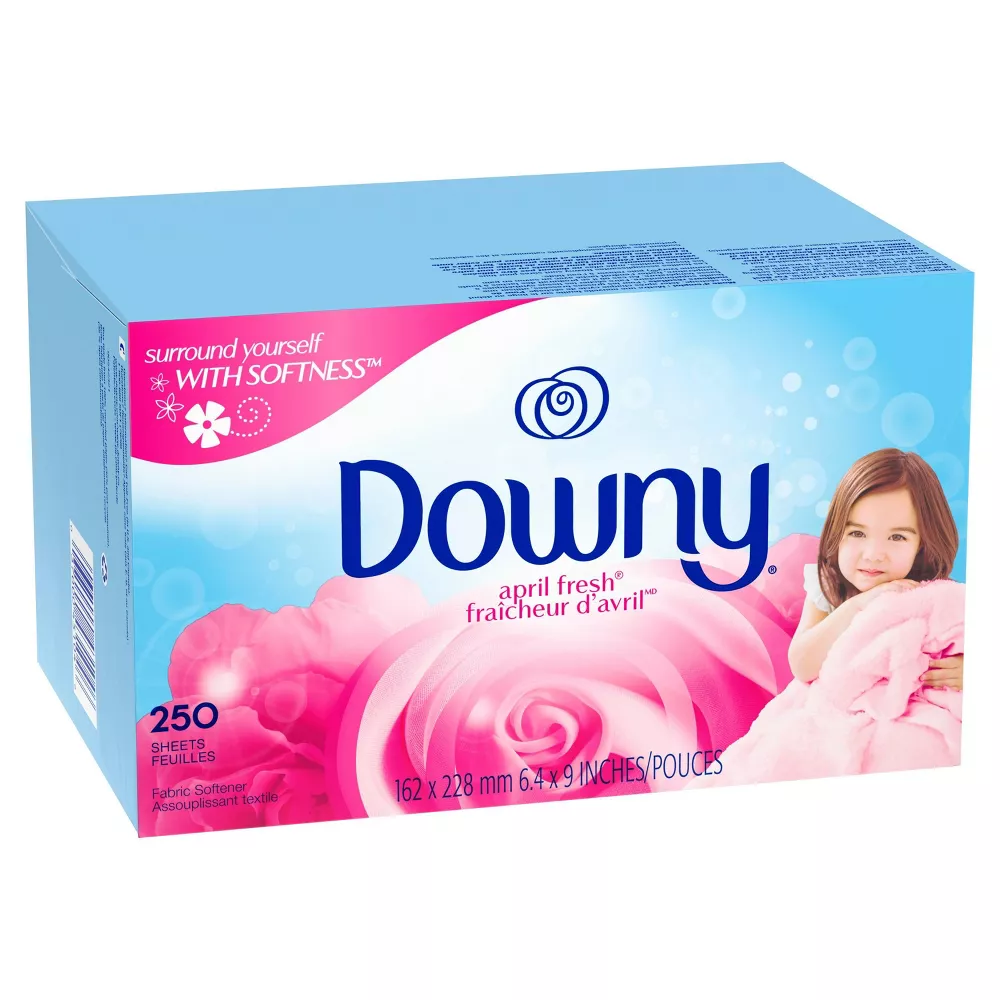 Giấy thơm sấy quần áo Downy – Hương hoa tháng Tư (105 tờ)