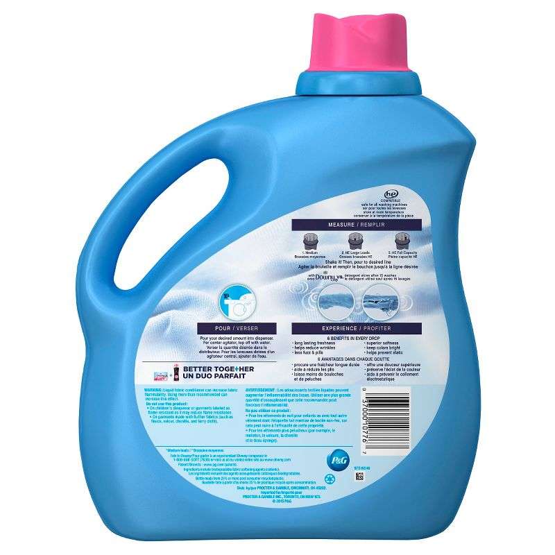 Nước xả vải Downy hương hoa tháng tư mềm mại (3,83l)