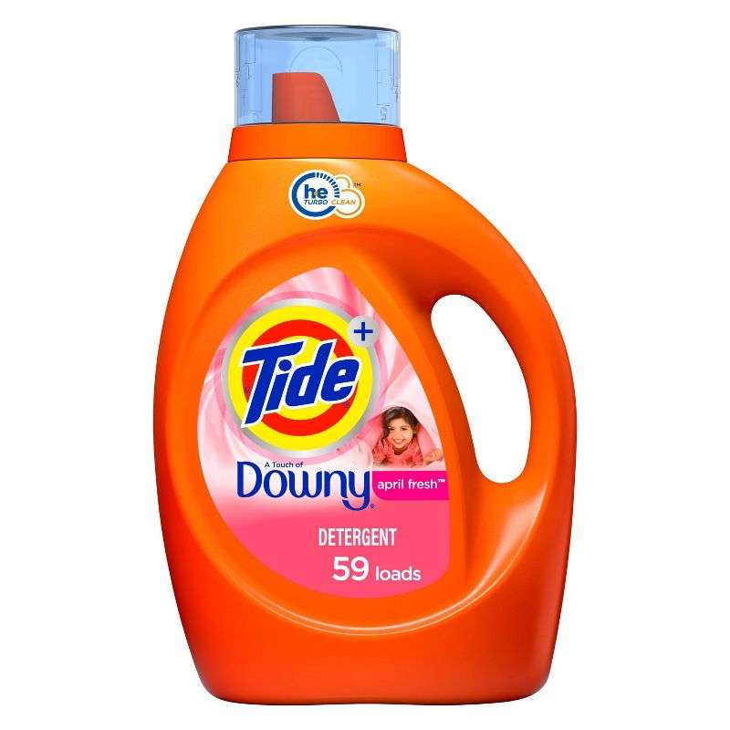 Nước giặt xả Tide hiệu quả cao – Hương hoa từ Downy (2,72l)