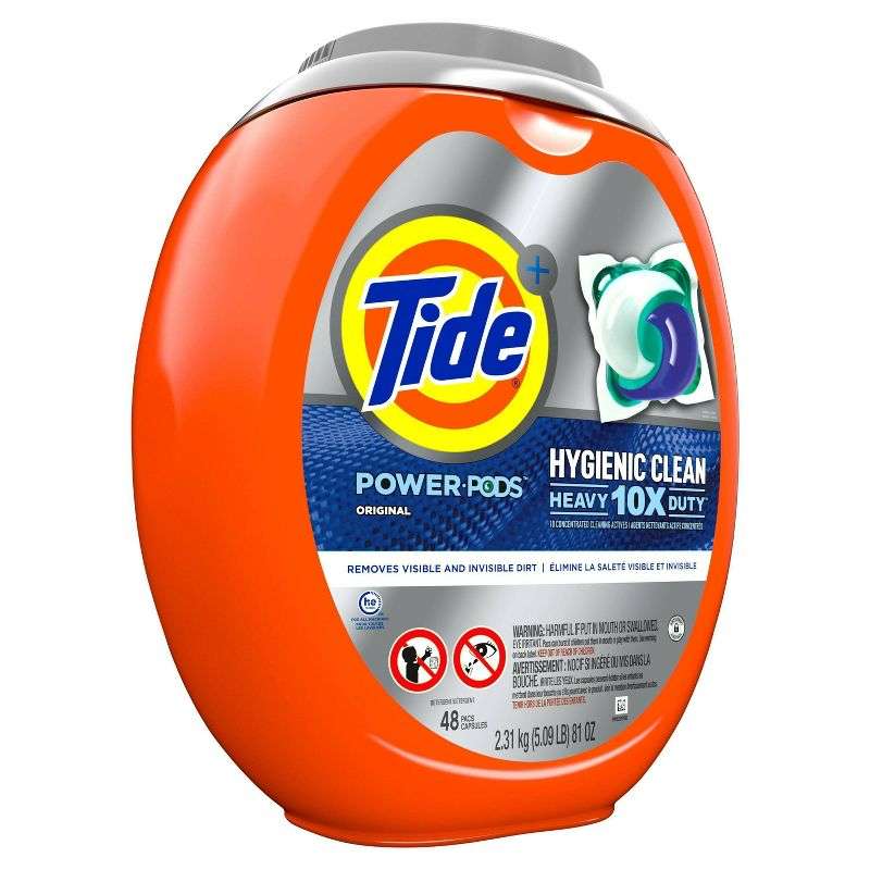 Viên giặt đậm đặc siêu sạch Tide (48 viên/thùng)