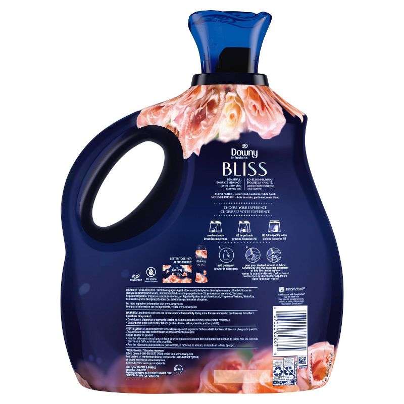 Nước xả vải Downy hương hoa hồng (3l)