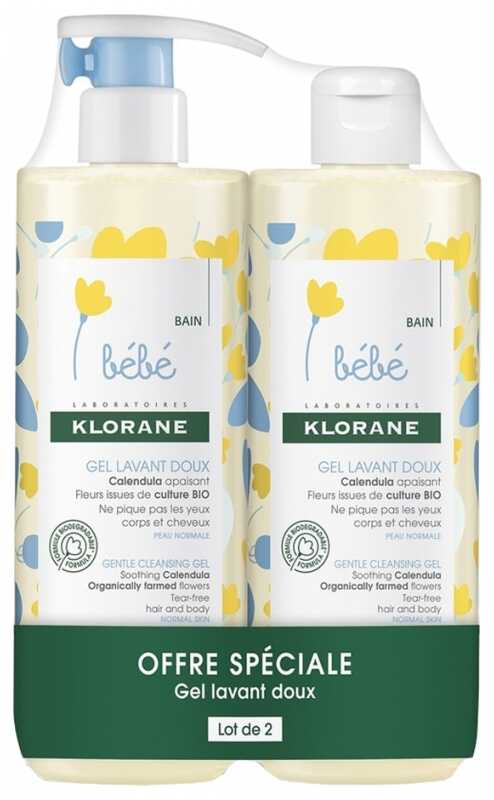 Sữa tắm dạng gel cho bé – Klorane (500ml)