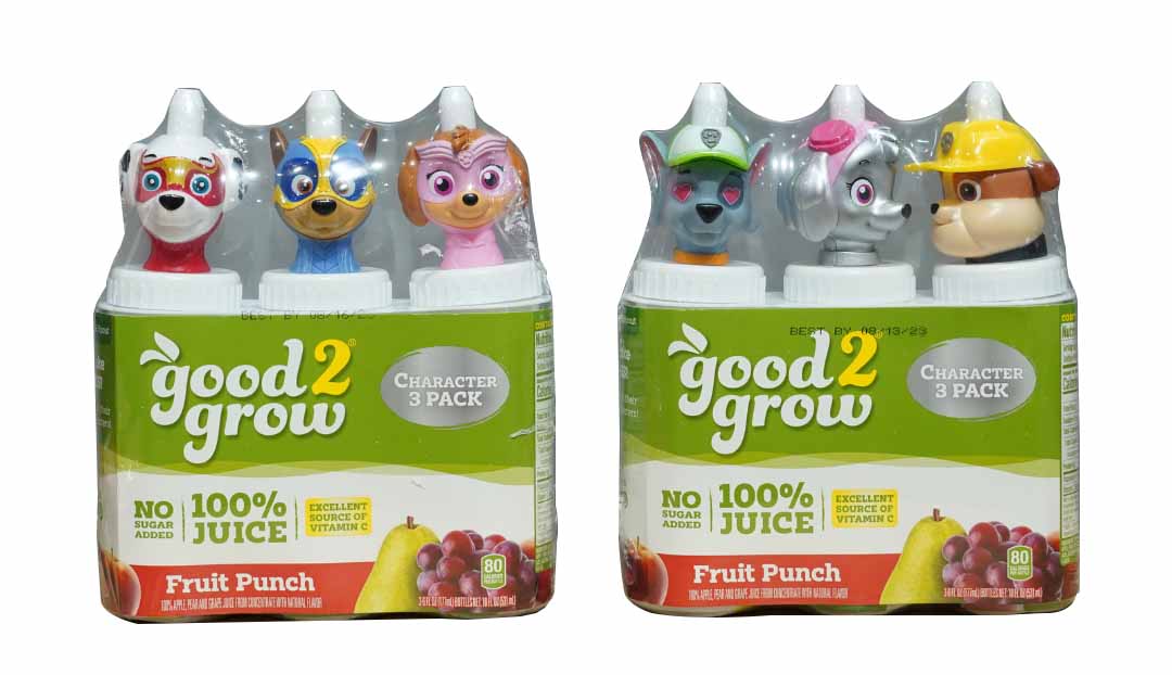 Nước ép hữu cơ good2grow – Lê, Nho, Táo (3x177ml)