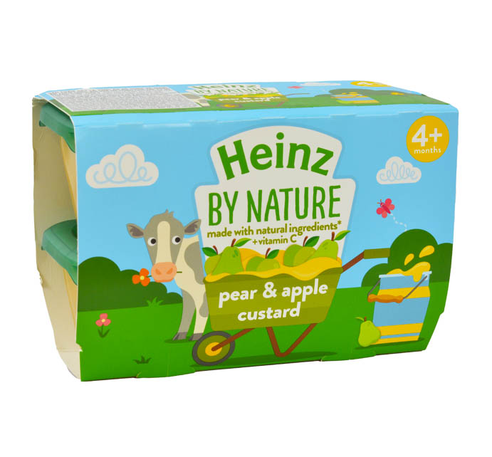 Pudding cho bé Heinz – Vị Táo Lê (400g) – 6 month+