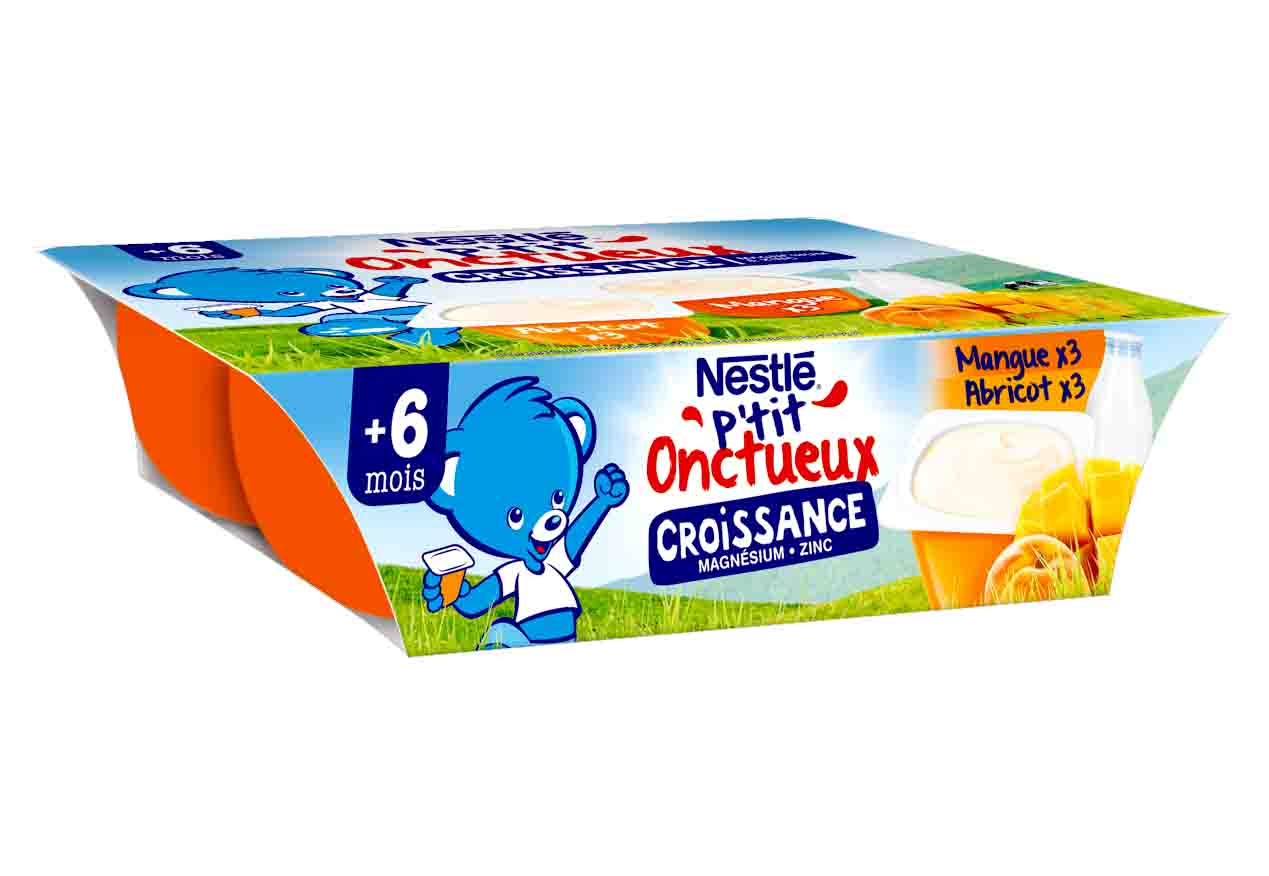 Sữa chua phô mai mini Nestle  – Vị Xoài và Mơ (85g) – 6 month+